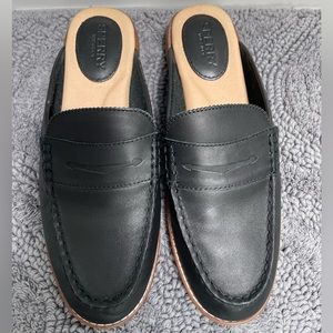 Sperry Top-Siders, black, size 8